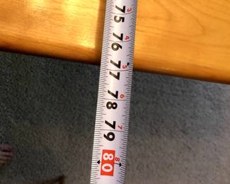 Length with drops extended and one leaf  $4,500 for the set, table, two leaves, 5 side chairs, and one armchair (8 of 14)