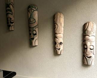 African Masks  $20 each