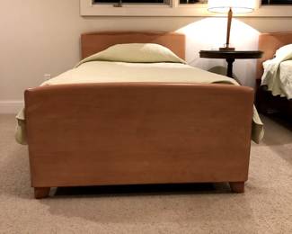 Heywood Wakefield Twin Beds with mattresses and box springs.   Both beds $700