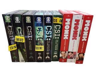 CSI Monk DVD Seasons