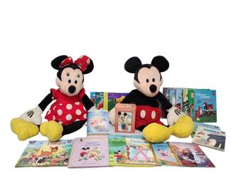 Disney Minnie  Mickey Plus  Over 2 Feet Tall  Books