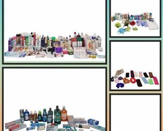 EXTRA LARGE BATH LOT ITEMS COVERS HEAD TO TOES