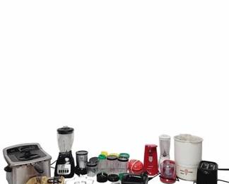 Small Appliance Lot Oster Brentwood Farberware Magic Bullet