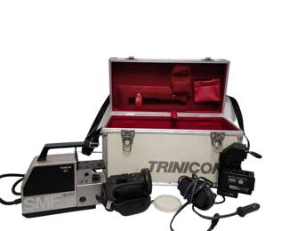 Vintage Sony Trinicon With Case