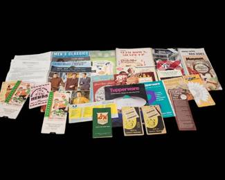 Vintage Yellow Trading Stamps Columbia Catalogs Frigodaire Etc