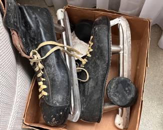 Vintage ice skates