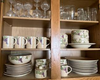 Mikasa iron stone dish set