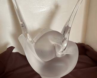 Lalique lovebirds with frog.....