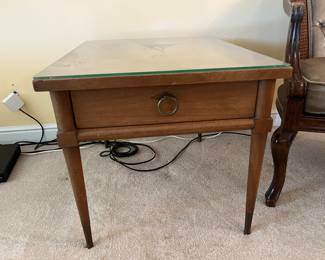 (2) American of Martinsville end tables (one not shown)