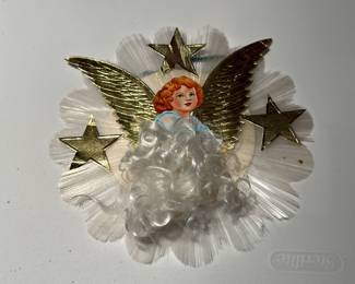 Spun glass angel 