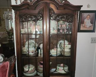 Oriental China cabinet
