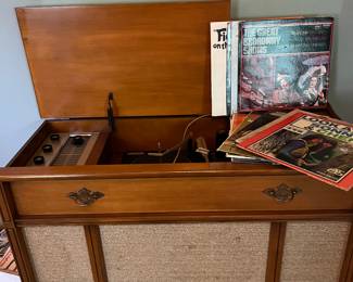Vintage console stereo