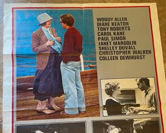 Woody Allen Diane Keaton Italy Movie Poster 
