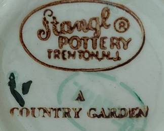 Stangl Pottery Country Garden