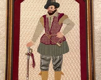 Hand Crafted cross-stitch art