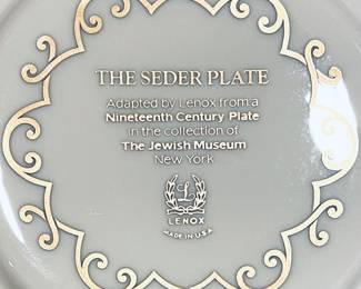 The Seder Plate
