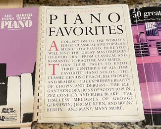 piano music books