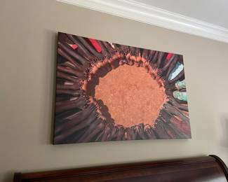 Large unframed artwok 