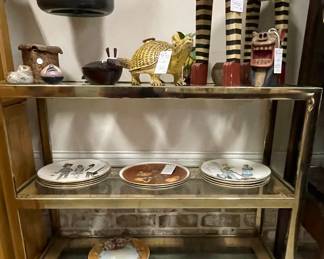 Unique 3 shelf display 