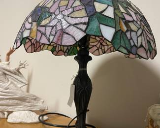Tiffany style lamp, 