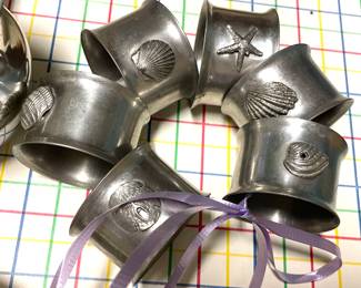 Nautical napkin tings