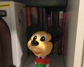 1976 Vintage Mickey Moose talking pull toy