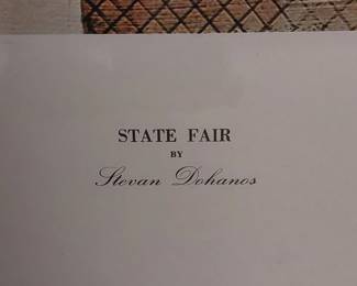 Stevan Dohanos Art Print "STATE FAIR"