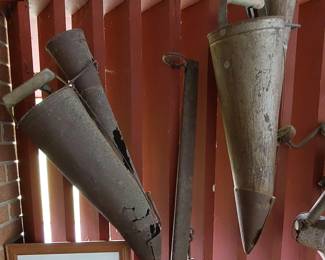 Vintage hand held tobacco seeder