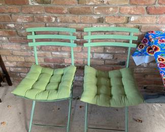 Sturdy patio or deck chairs, set of 4 or 6