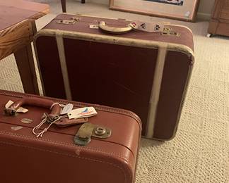 Vintage suitcases