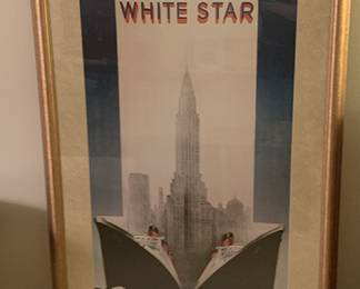 Very large framed print