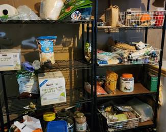 METAL SHELVING SOLD!!!