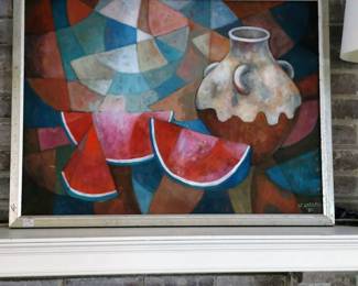 ORIGINAL SOUTH AMERICAN LISTED ARTIST PAINTING