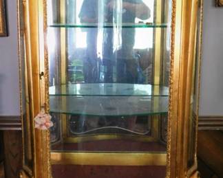 French curio cabinet