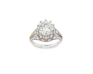 14k 3CT diamond ring