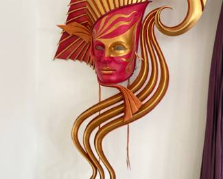 Michael Taylor handmade leather mask 