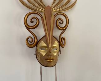 Michael Taylor handmade leather mask 