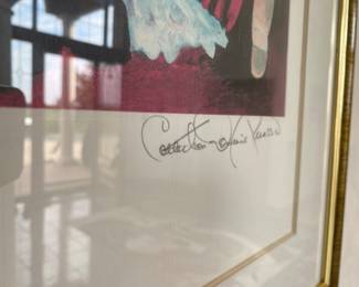 Pablo Picasso-11/500 signed/stamped lithograph 