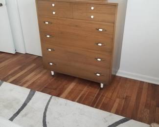RWay tall dresser with original hardware. Mid-century marvelous!