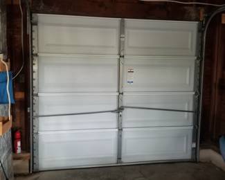 Garage door interior