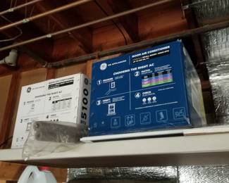 Nearly new window air conditioner - two available