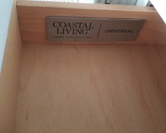 Sideboard is from Universal's Coastal Living collection