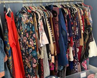 Beautiful name-brand clothes