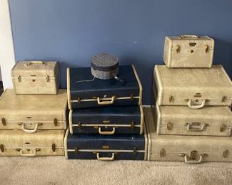 Vintage suitcase sets
