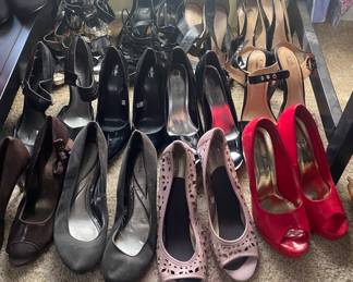 Size 10-11 heels!!