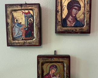 Pictures/art of the Virgin Mary from Greece