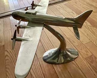 Chrome heavy airplane