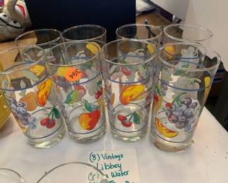 VINTAGE LIBBEY GLASSES