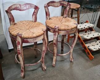 TWO BAR STOOLS