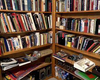 GREAT collection of books (art, cooking, religion, self)